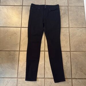 NWT GAP Denim Women’s 28 Regular Sculpted Legging Stretch Mid Rise Black Jean